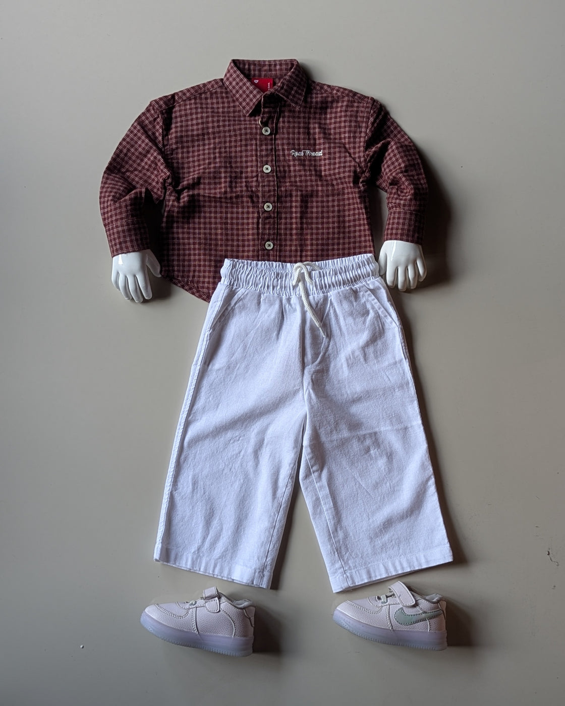 SHFS17 Boys Full Sleeve Oversized Shirt
