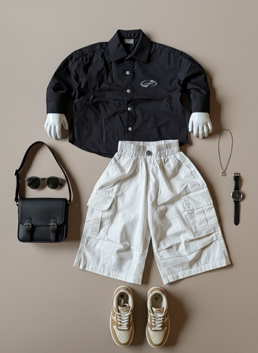 Full Sleeve Oversized Shirt