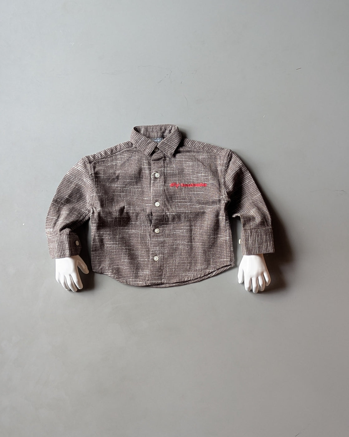 Boy's Full Sleeve Oversized Shirt