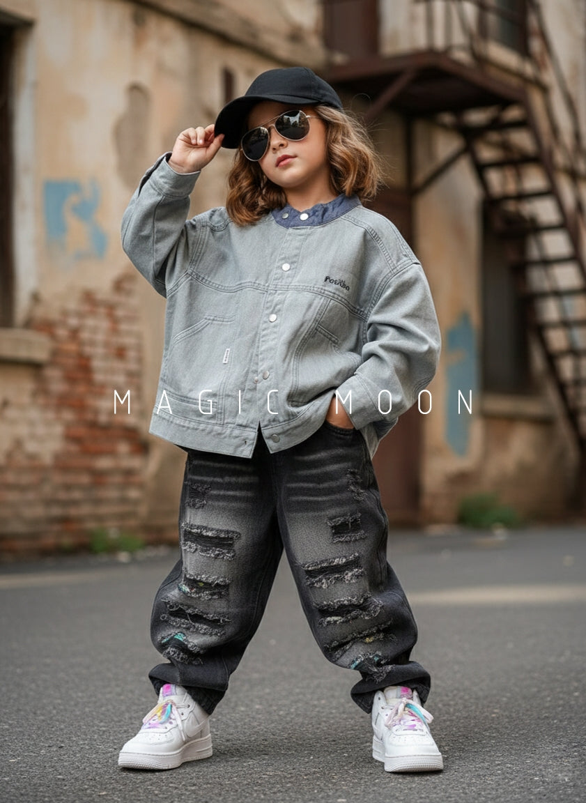 Unisex Full Sleeve Oversized Jacket