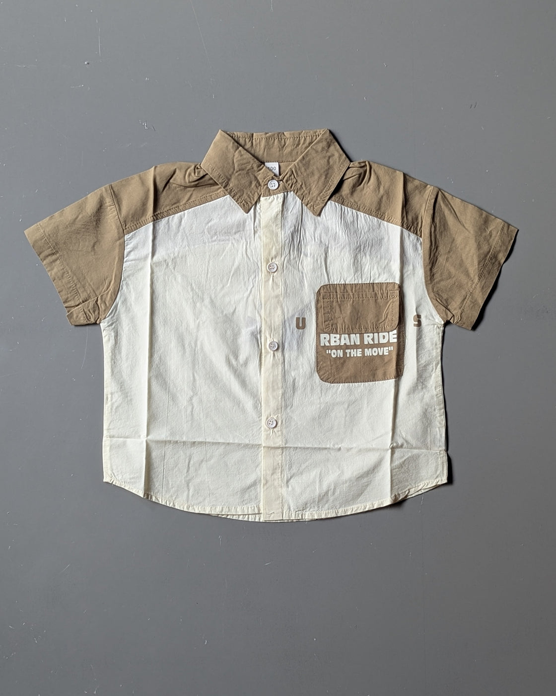 Unisex Half Sleeve Oversized Shirt