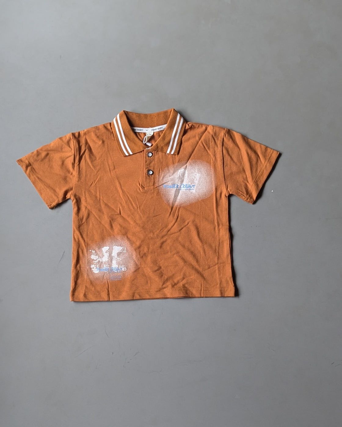 TSPL01 Unisex Half Sleeve Oversized Polo T Shirt