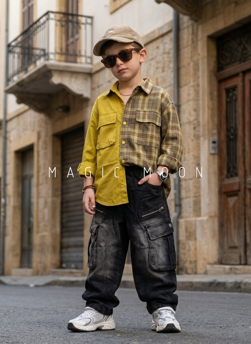 SHFB01 Unisex Full Sleeve Oversized Shirt