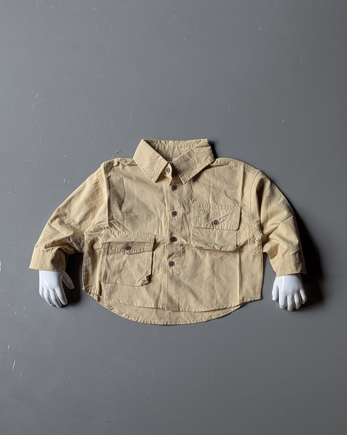 Unisex Full Sleeve Oversized Shirt