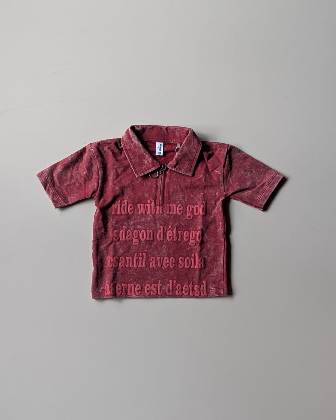 TSPL04 Unisex Half Sleeve Oversized Polo T Shirt