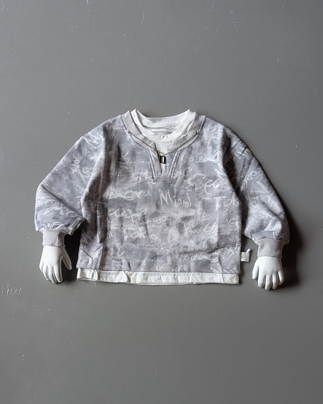 Unisex Full Sleeve Oversized T Shirt