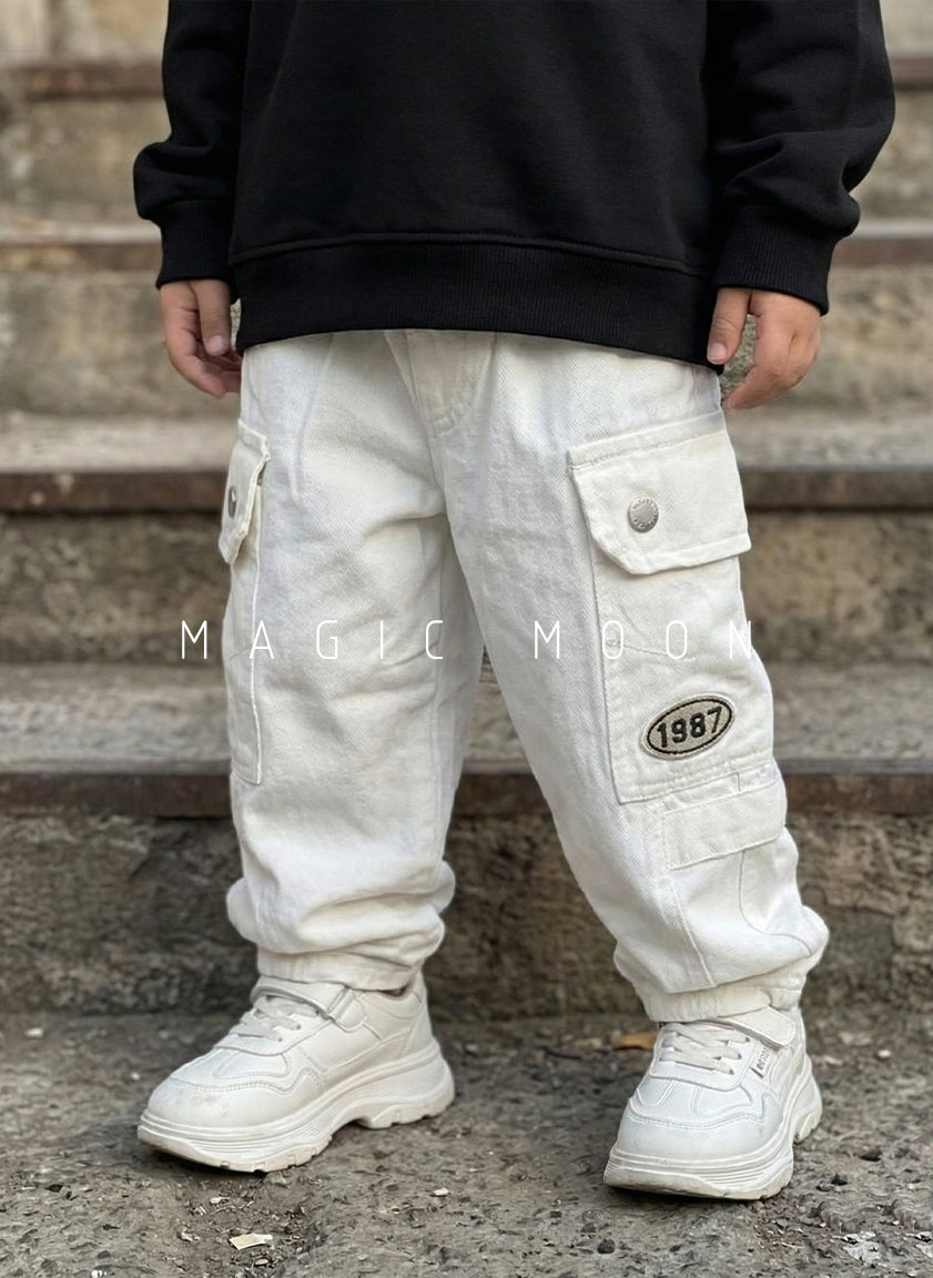 Unisex Cargo Baggy Jeans