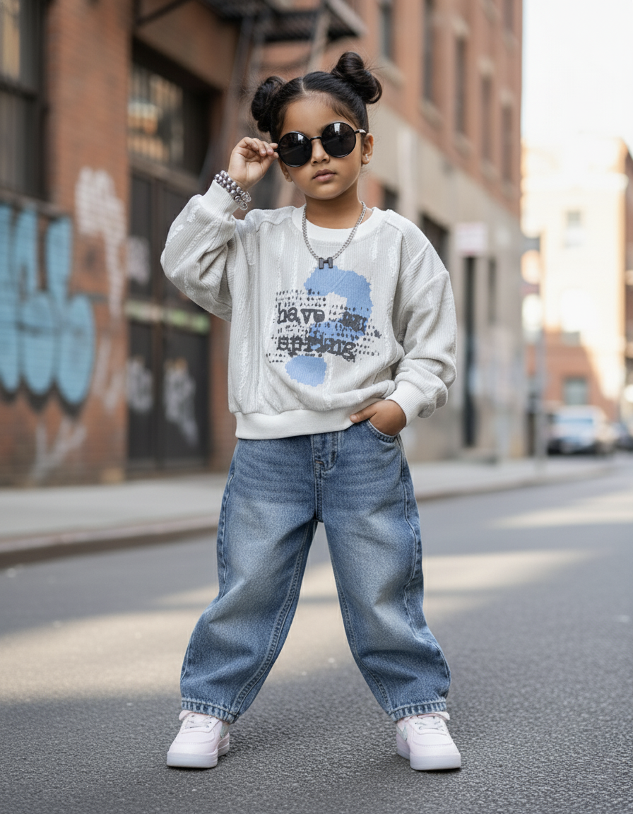 Unisex Full Sleeve Oversized T Shirt