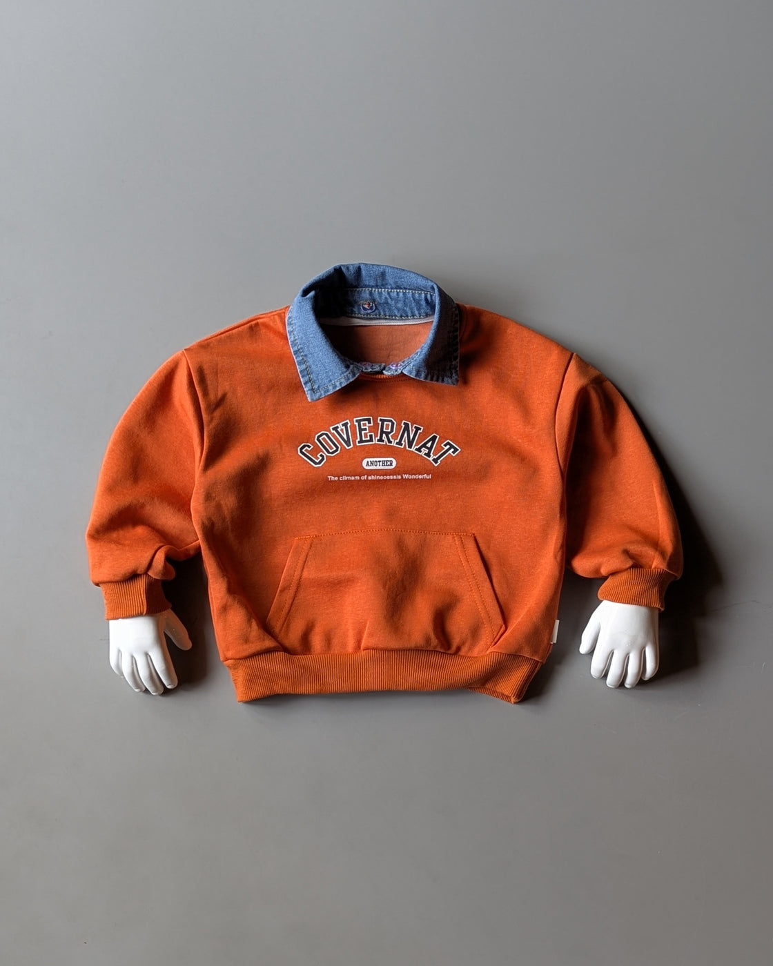 Unisex Full Sleeve Oversized Polo T Shirt