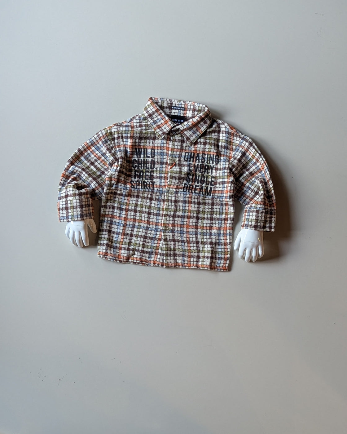 SHFS22 Boys Full Sleeve Oversized Shirt