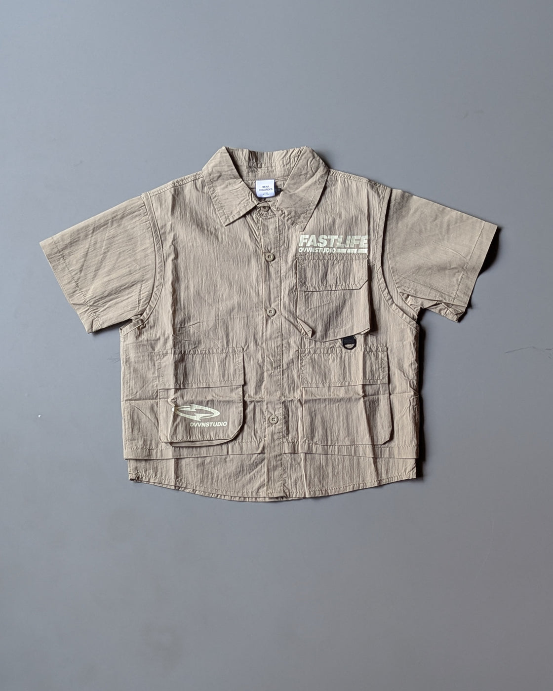 Unisex Half Sleeve Oversized Shirt