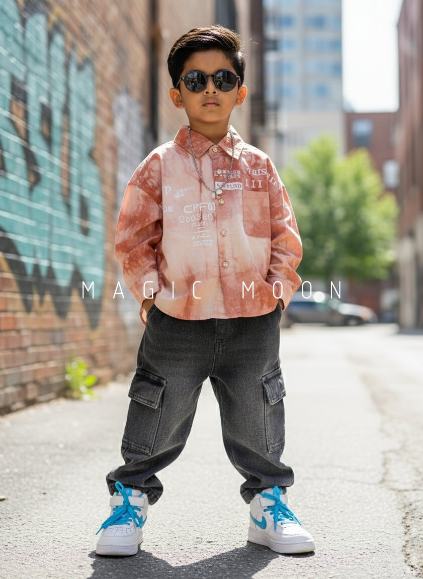 Unisex Full Sleeve Oversized Shirt