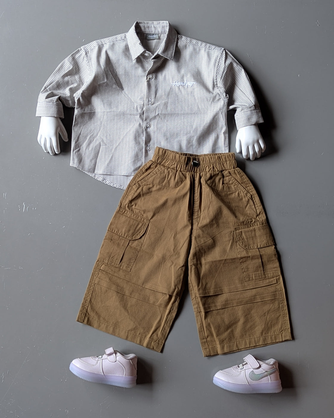 Unisex Wide Leg Cotton Baggy Pant