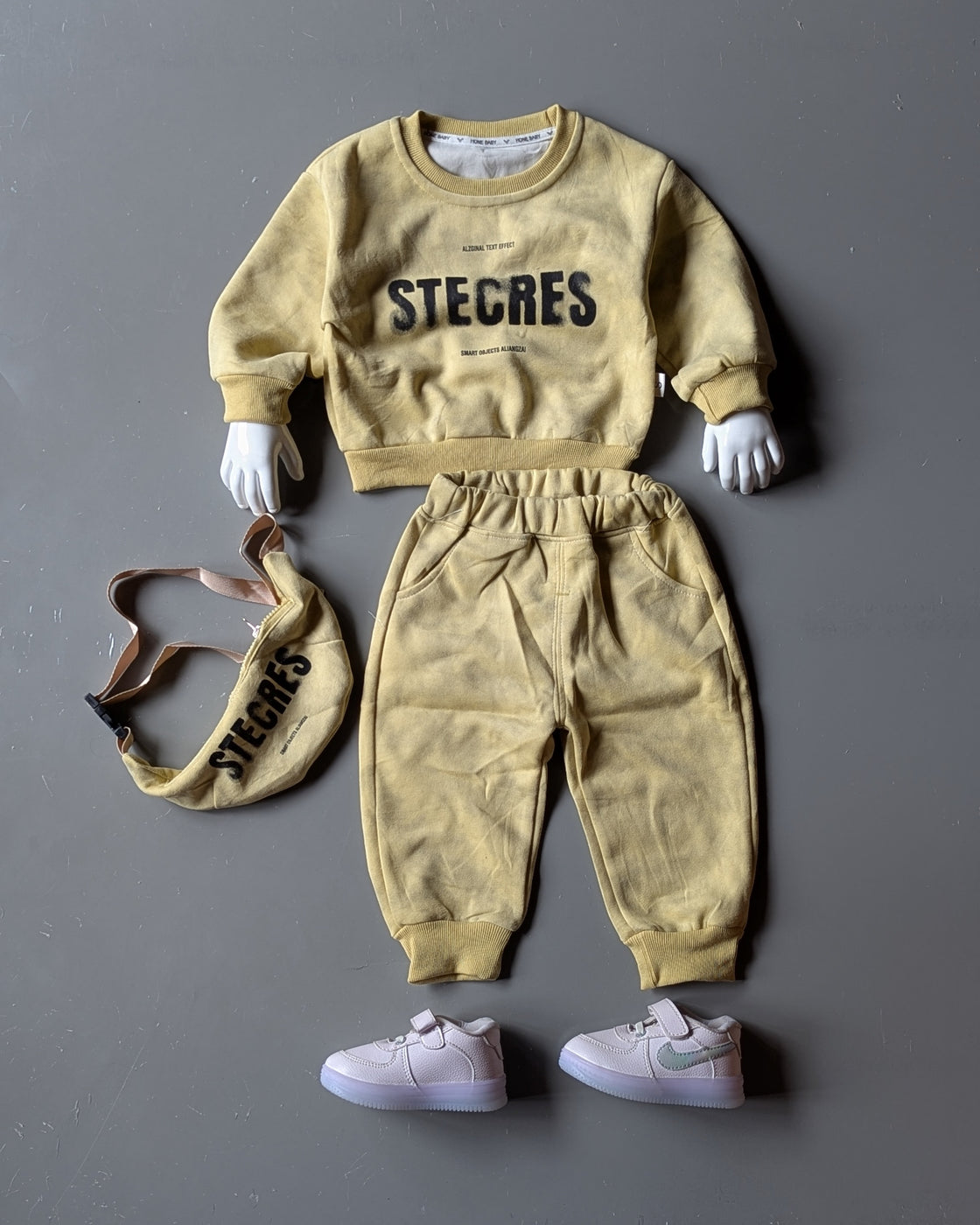 Unisex Full Sleeve T Shirt,Jogger Pant with Bag Set