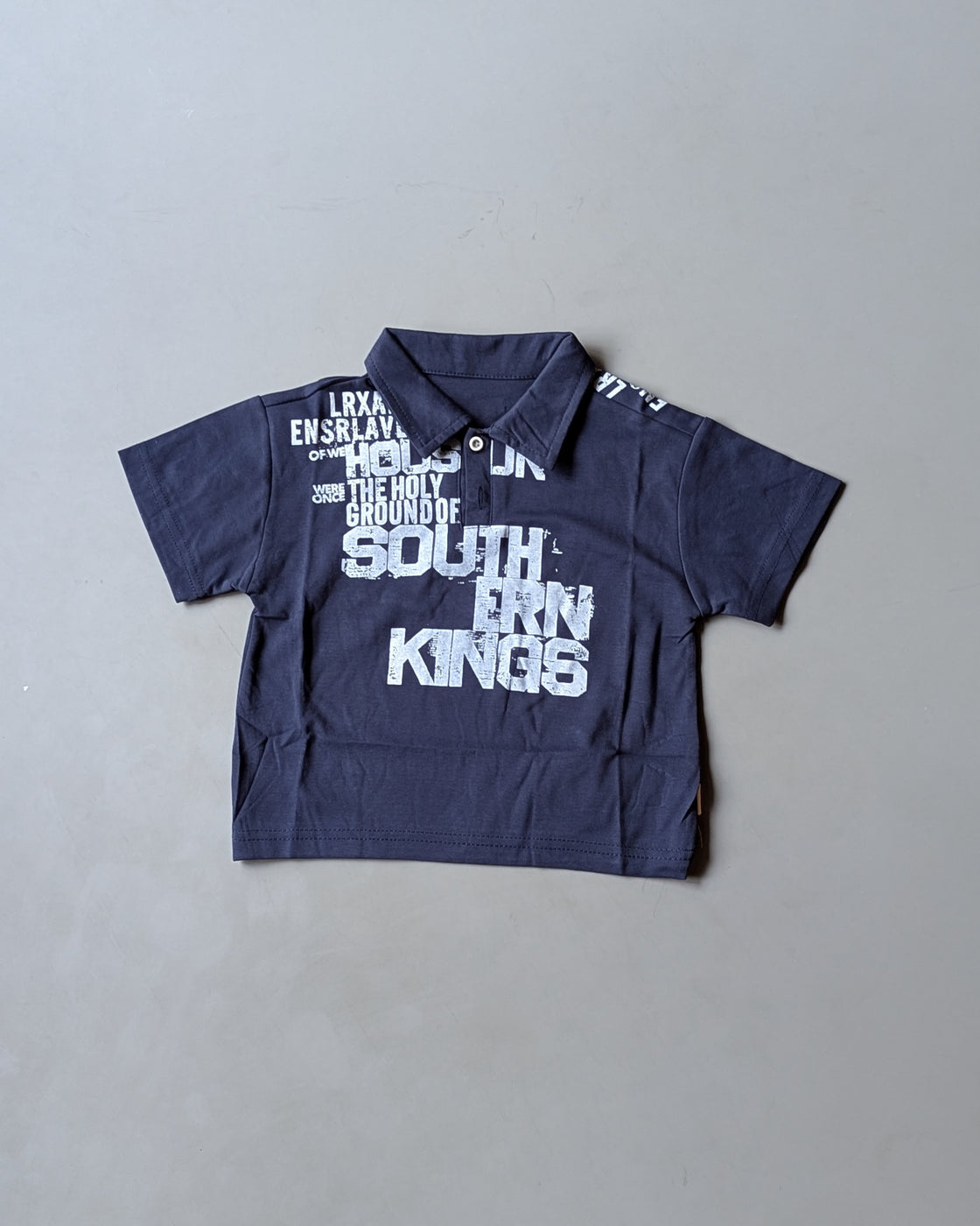 HSP01 Unisex Half Sleeve Oversized Polo T Shirt