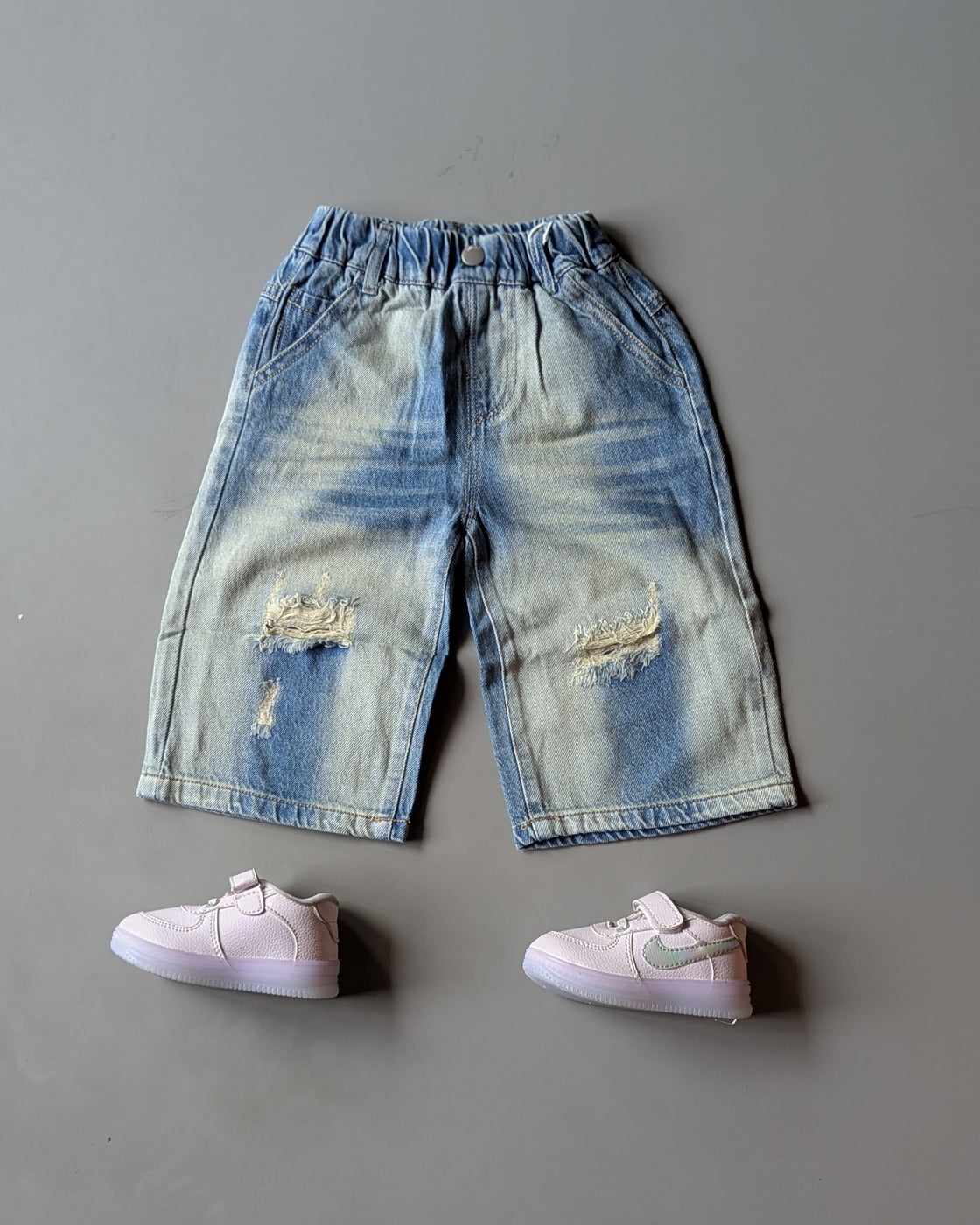 Unisex Washed Super Baggy Jeans