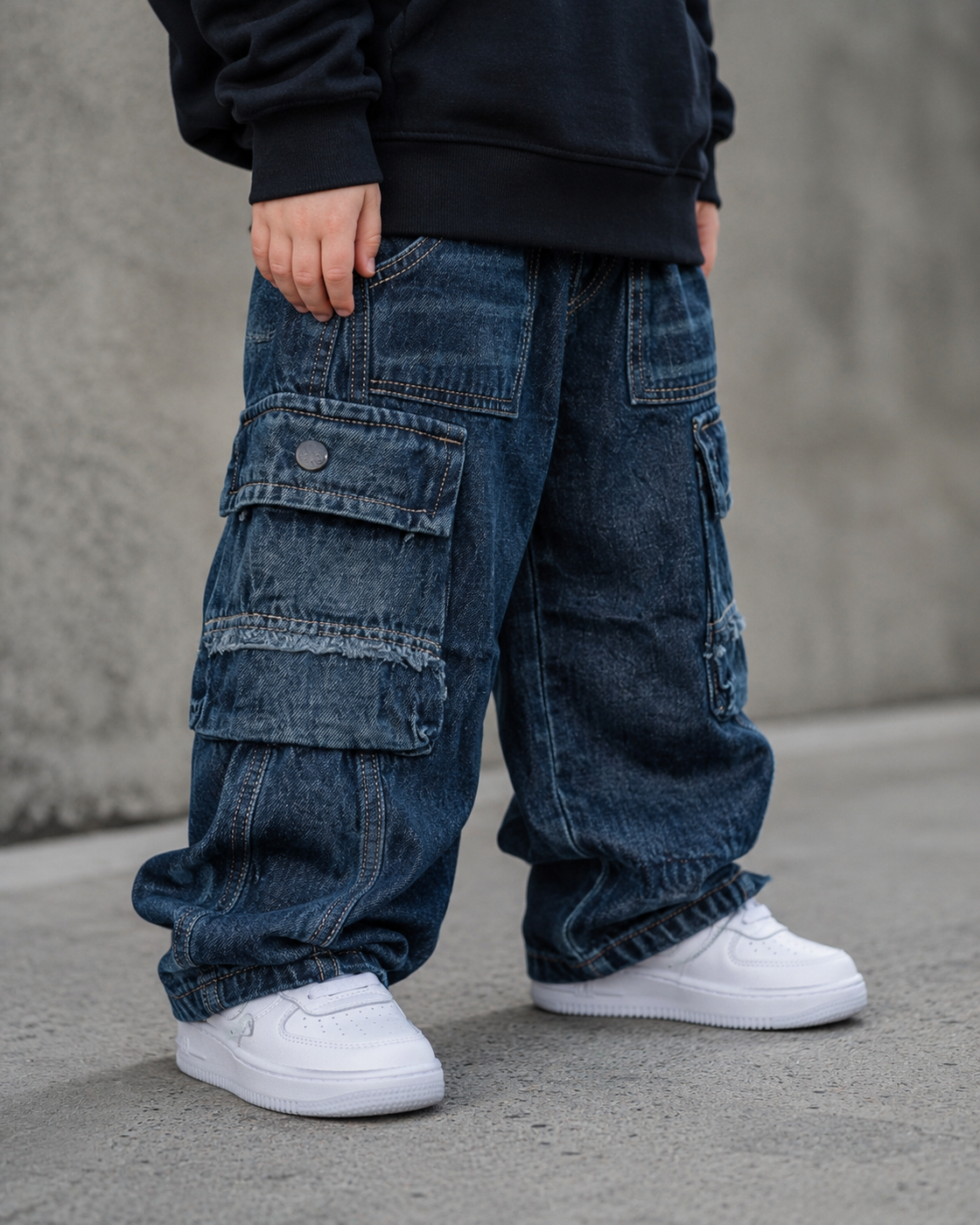 JNS106 Unisex Super Baggy Jeans