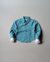 SHFS12 Boy's Full Sleeve Oversized Shirt