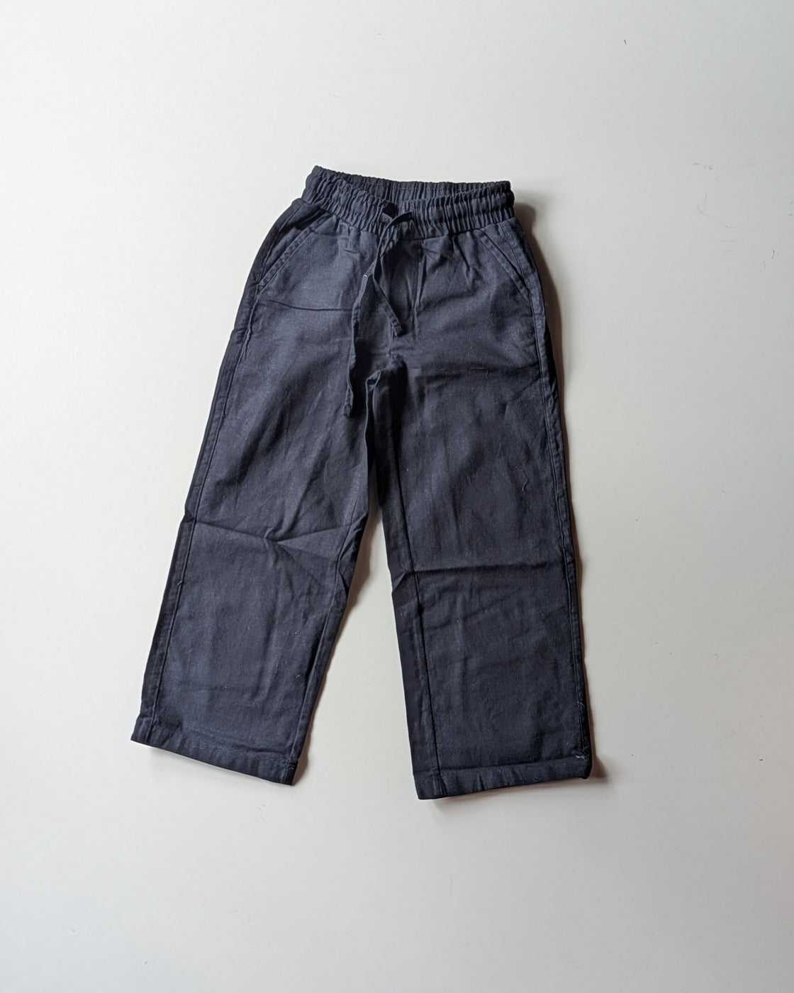 LNP03 Unisex Linen Pant ( Black )