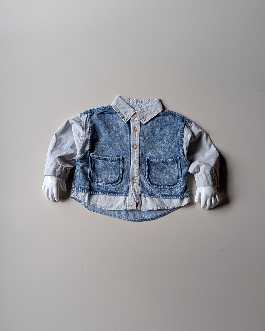SHFS23 Unisex Full Sleeve Oversized Shirt