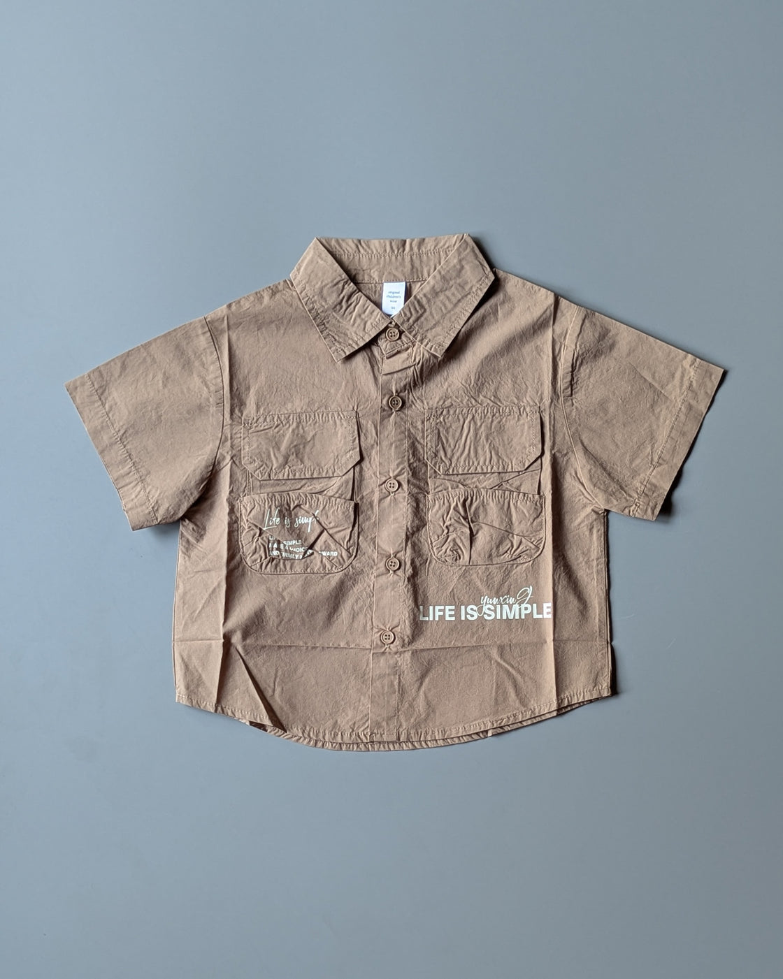 Unisex Half Sleeve Oversized Shirt