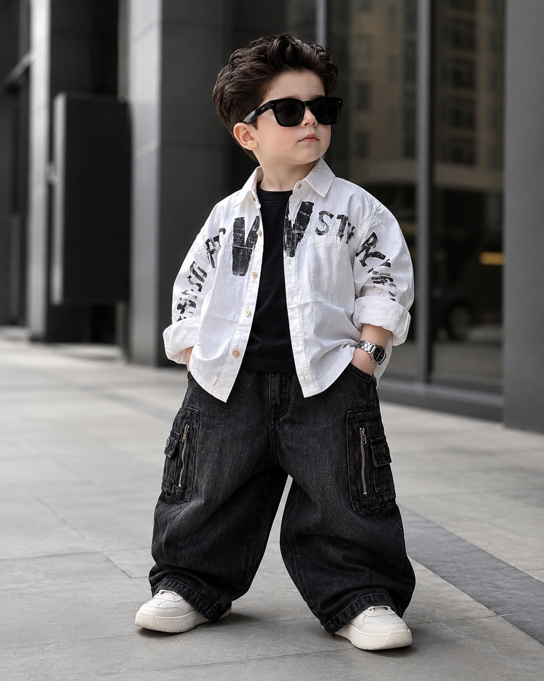 SHFS23 Unisex Full Sleeve Oversized Shirt