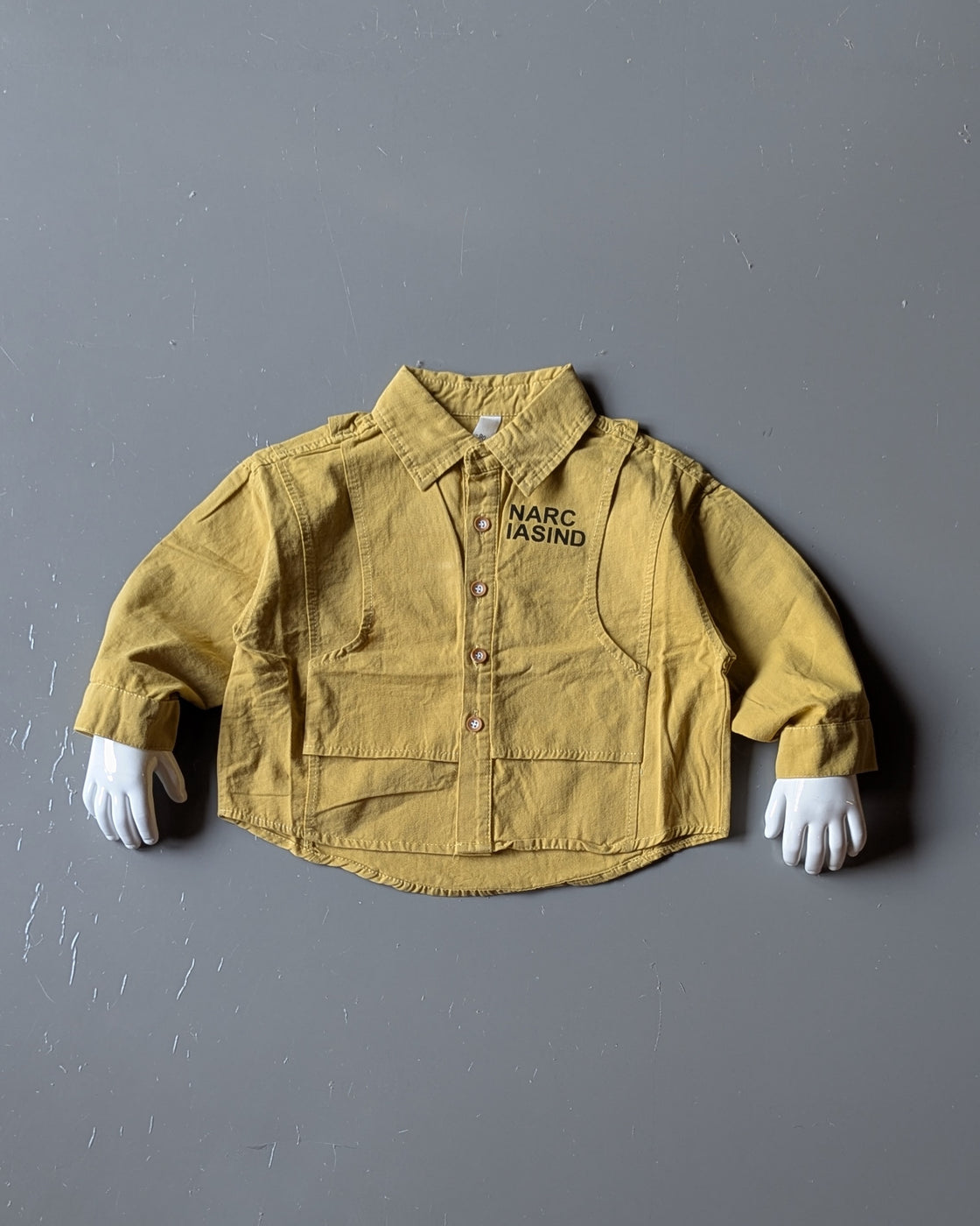 Unisex Full Sleeve Oversized Shirt