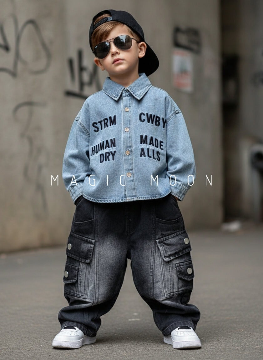 Unisex Full Sleeve Oversized Shirt