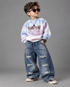 TSHCMB01 Unisex Full Sleeve Oversized T Shirt with Super Baggy Jeans
