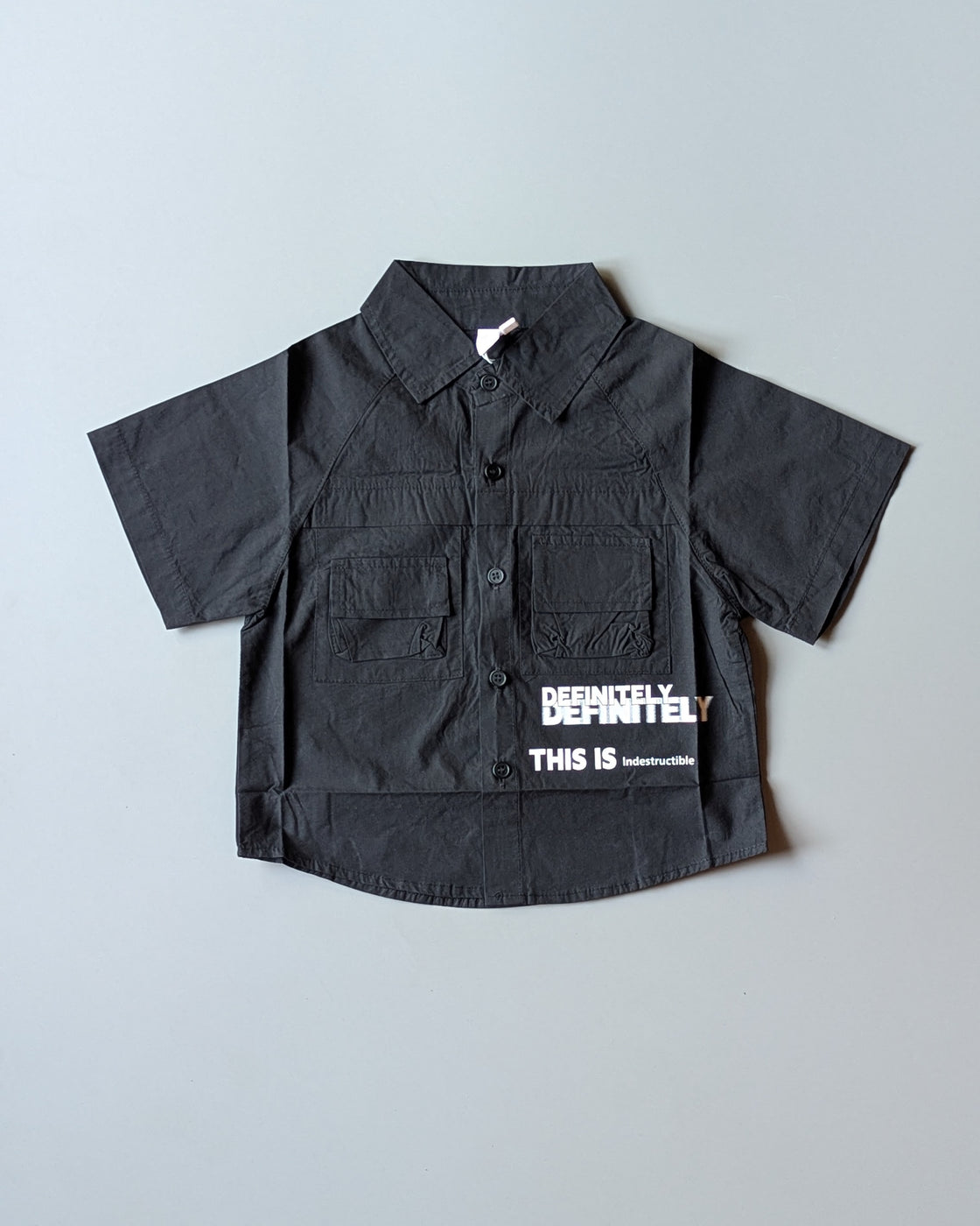 Unisex Half Sleeve Oversized Shirt