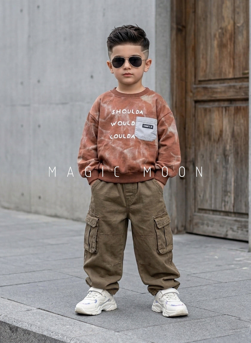 TSS03 Unisex Full Sleeve Oversized T Shirt