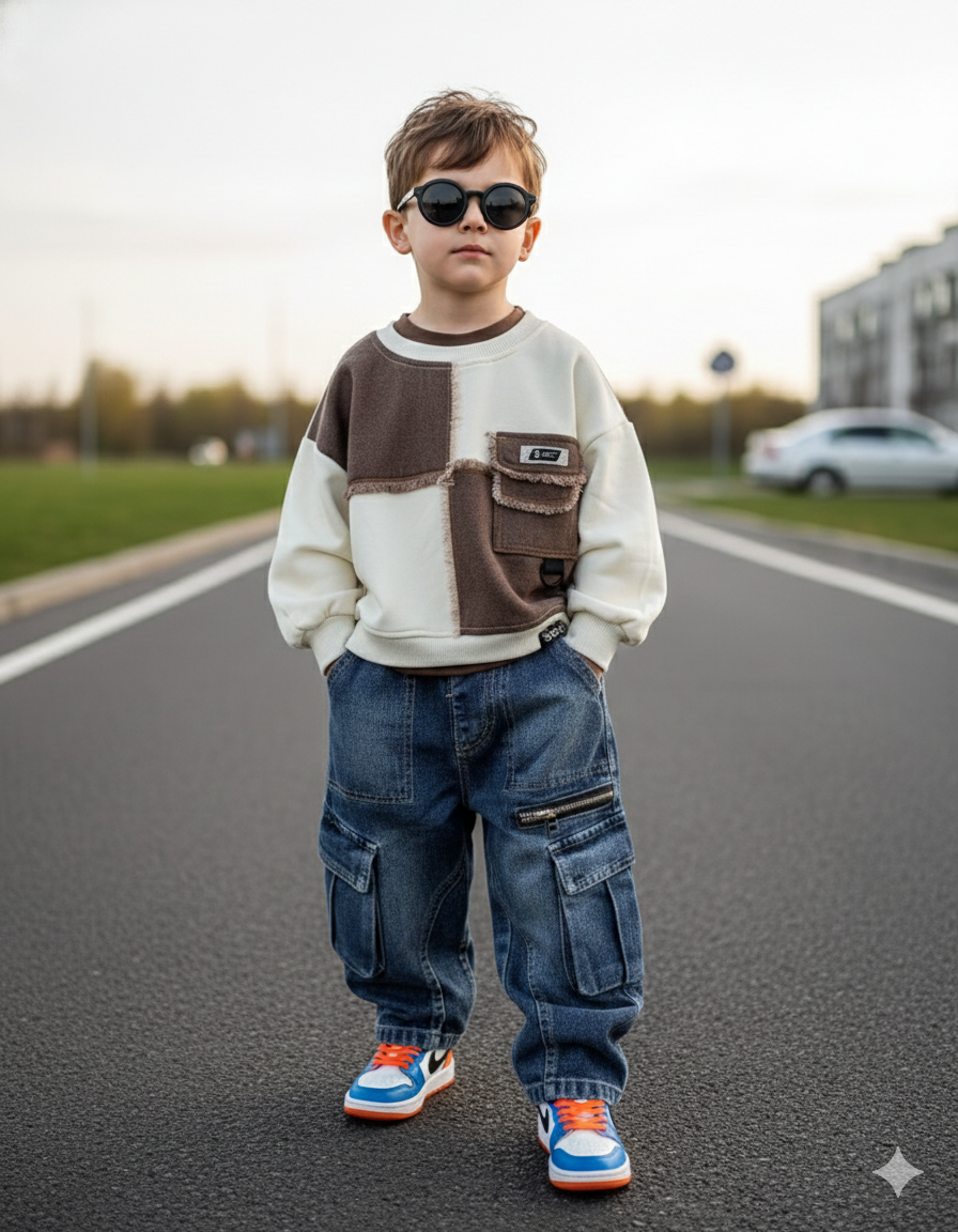 Unisex Full Sleeve Oversized T Shirt