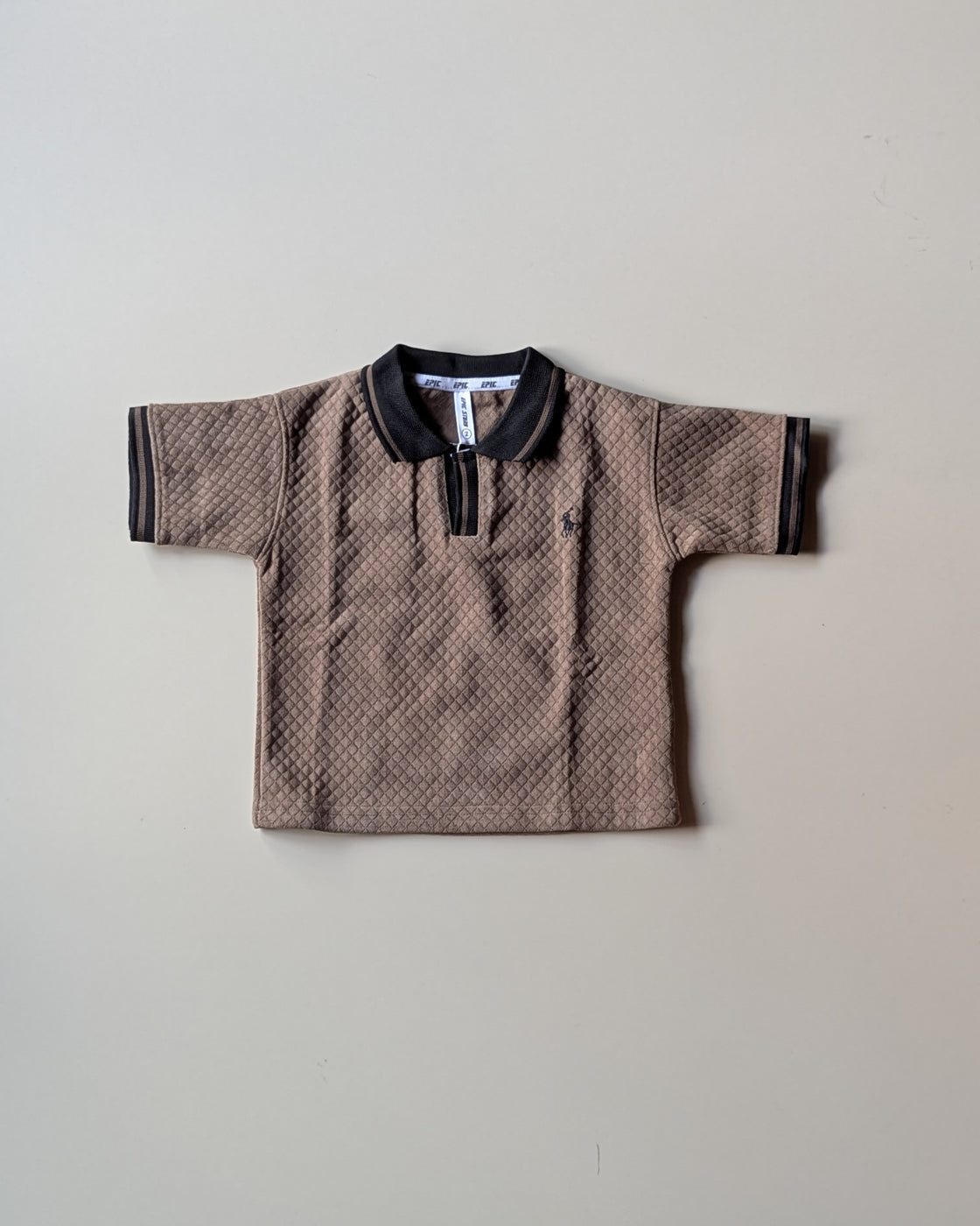 TSPL07Z-01 Unisex Half Sleeve Oversized Polo T Shirt