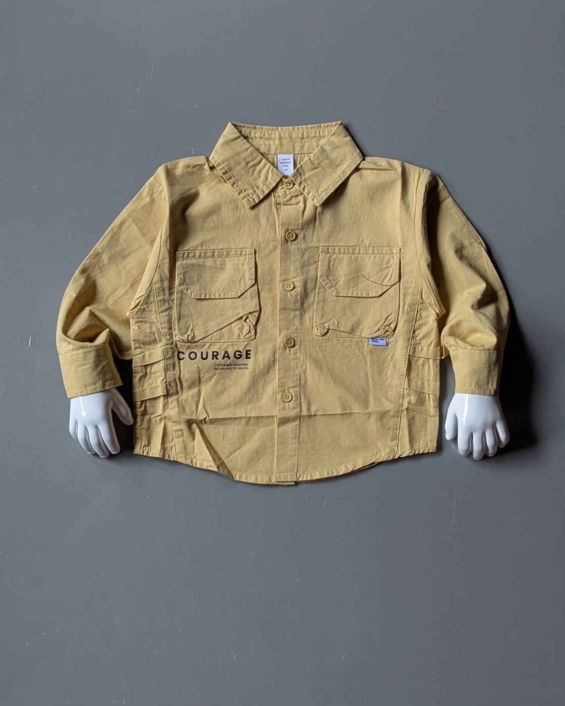 Unisex Full Sleeve Oversized Shirt
