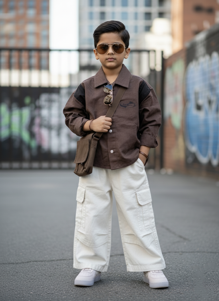 Full Sleeve Oversized Shirt