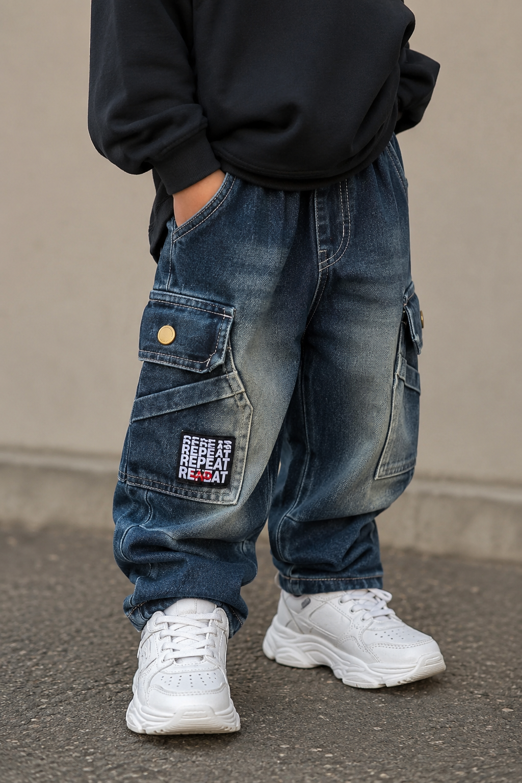 JNS107 Unisex Baggy Jeans