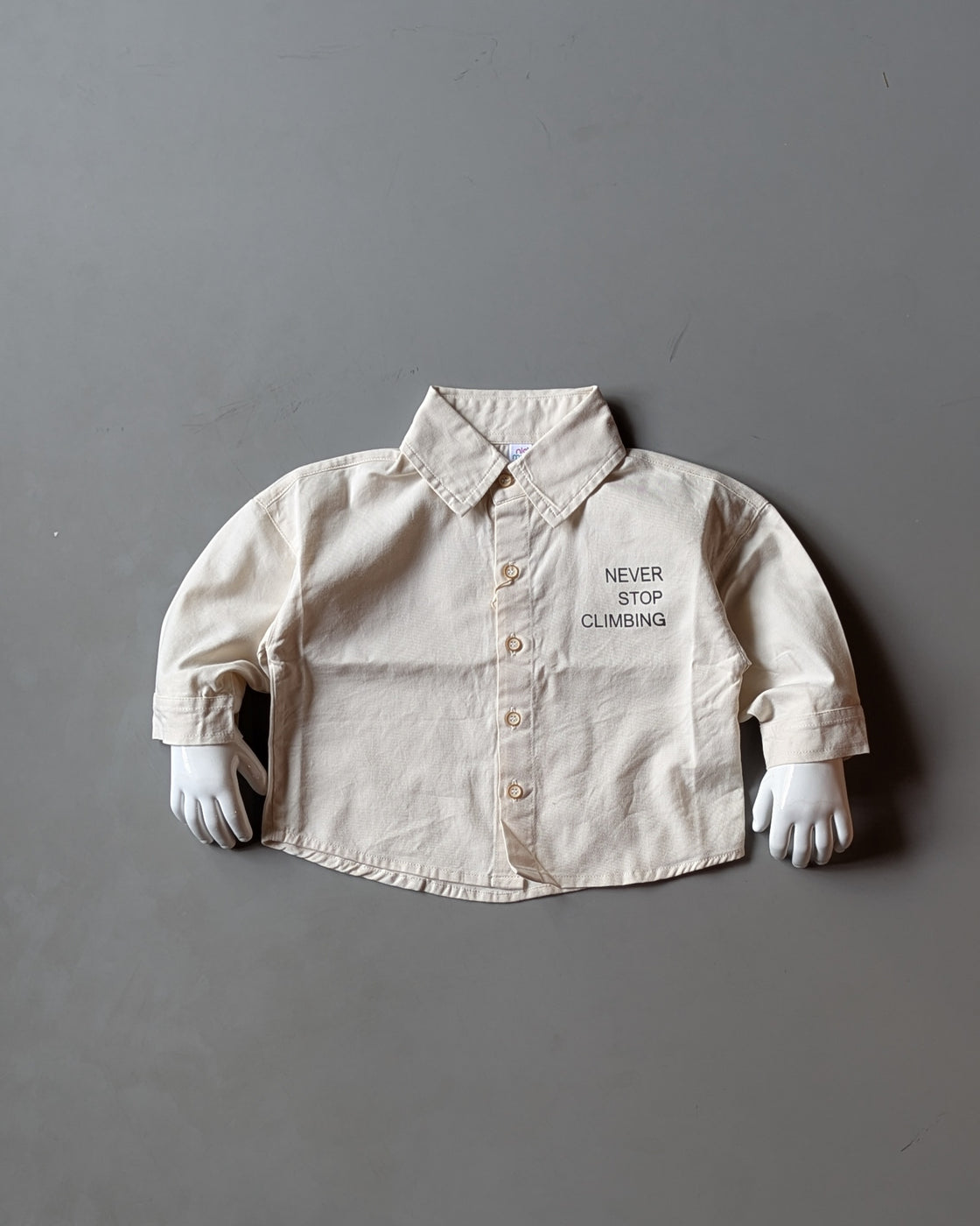 Boy's Full Sleeve Oversized Shirt