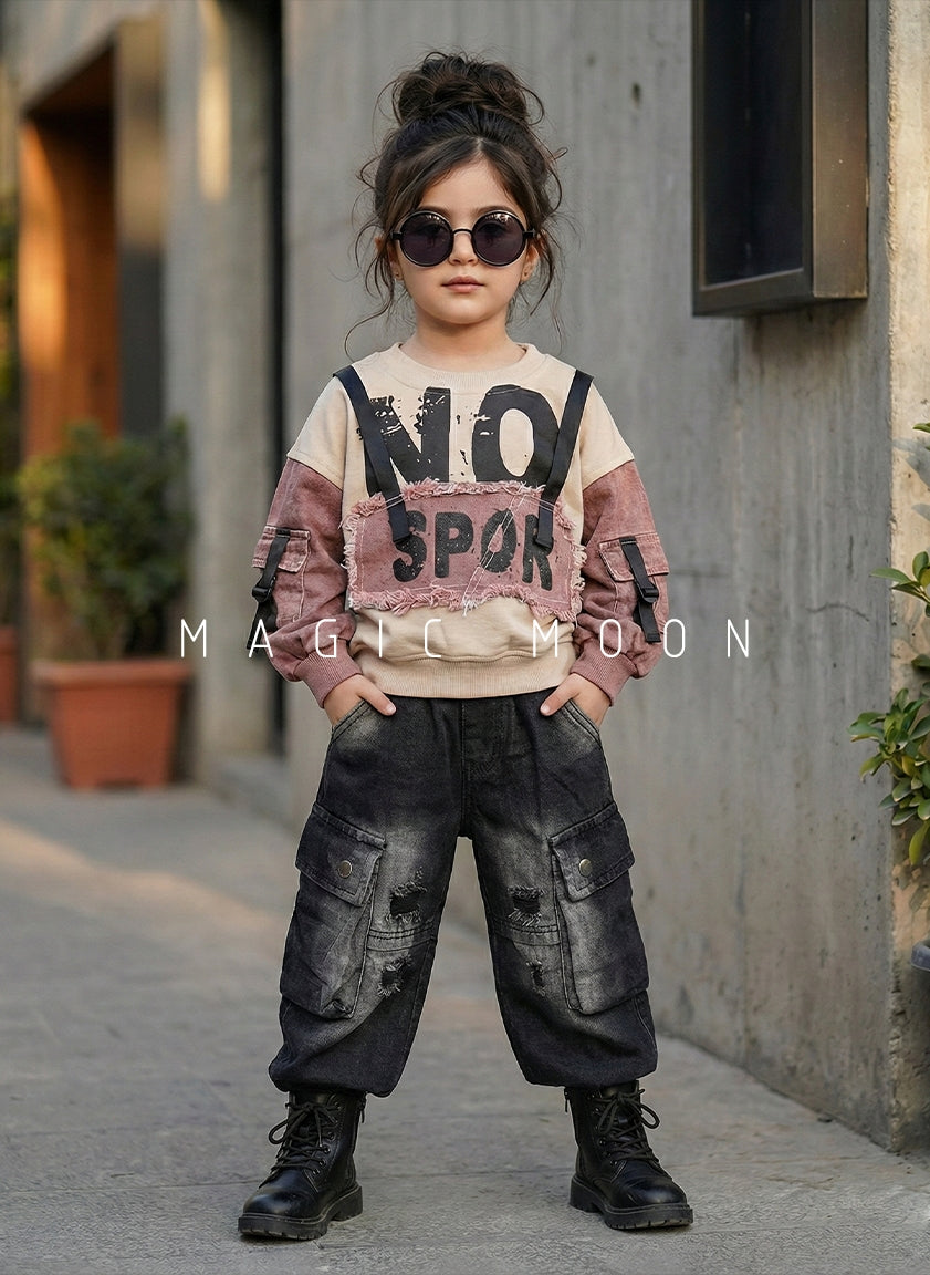 Unisex Full Sleeve Oversized T Shirt