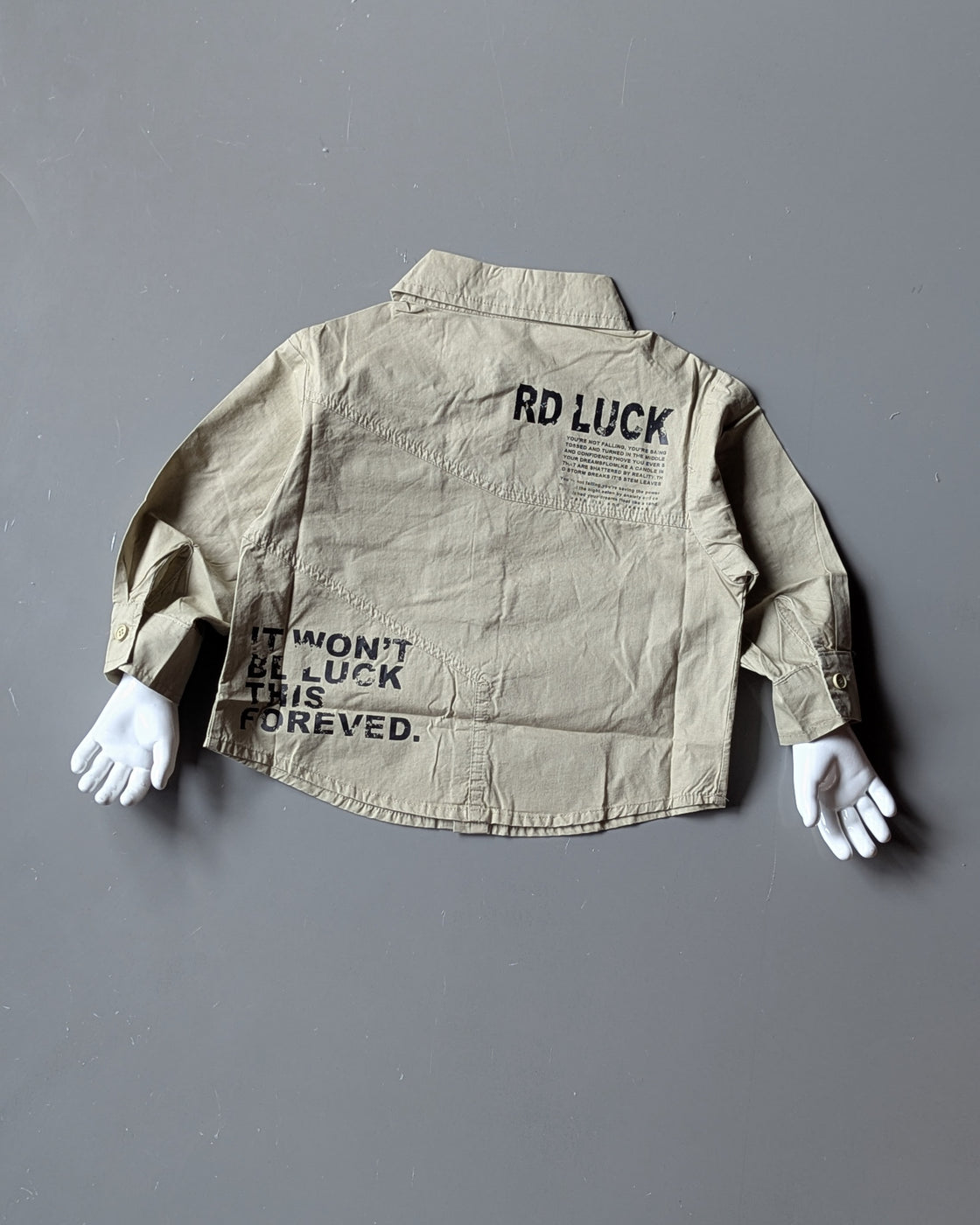 Unisex Full Sleeve Oversized Shirt
