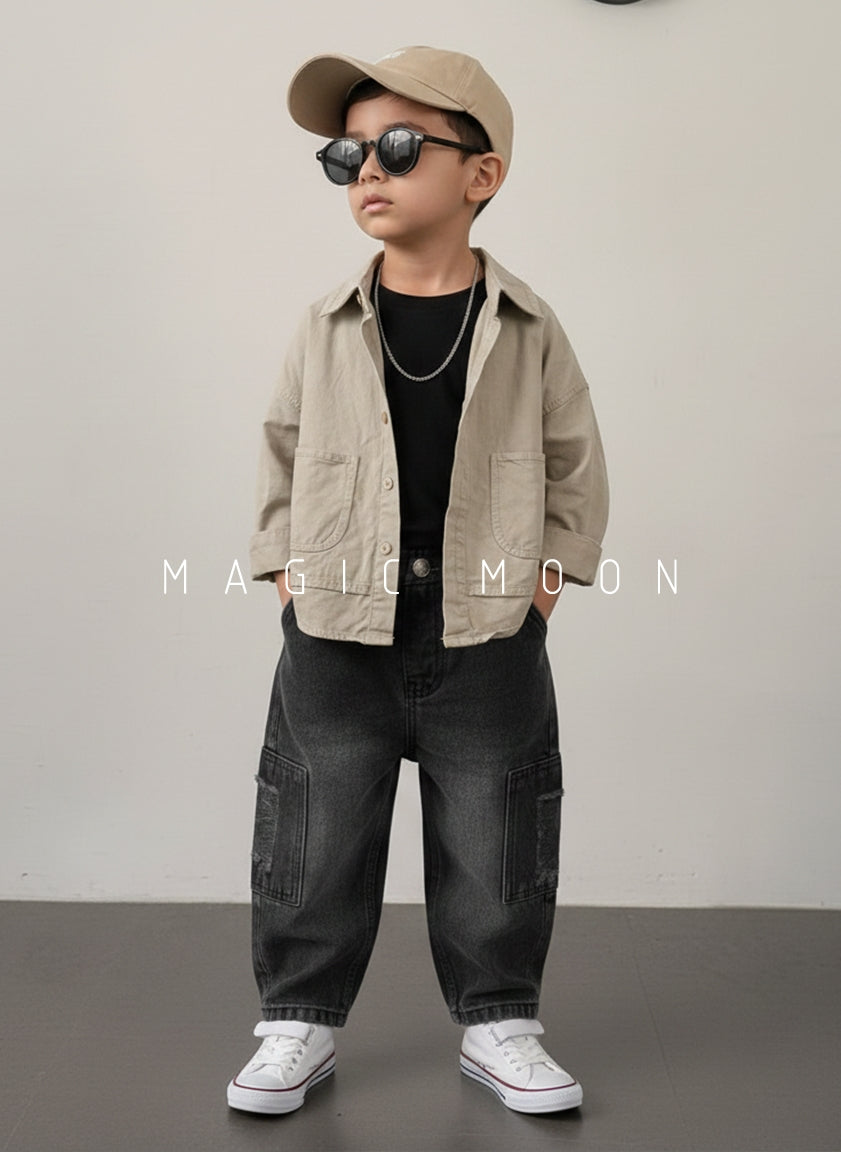 Unisex Full Sleeve Oversized Shirt