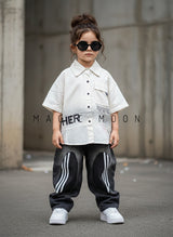 Unisex Half Sleeve Oversized Shirt