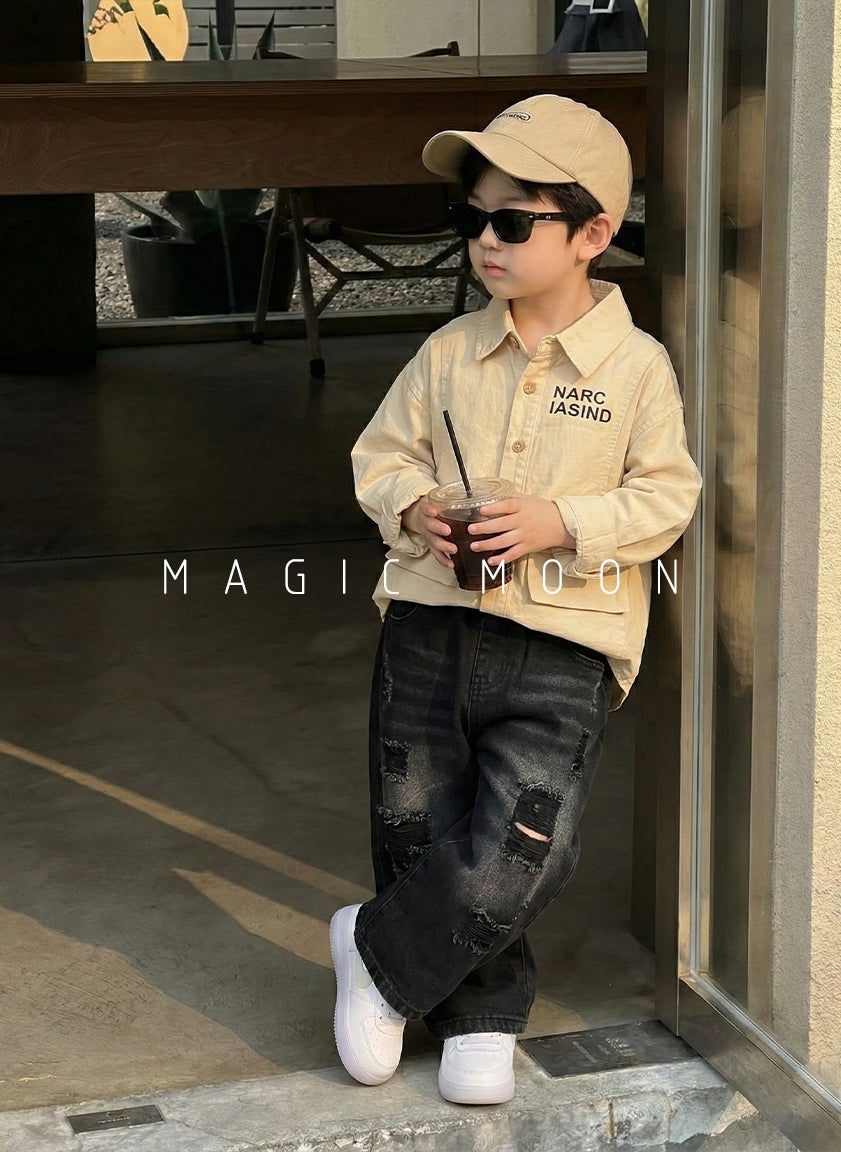 Unisex Full Sleeve Oversized Shirt