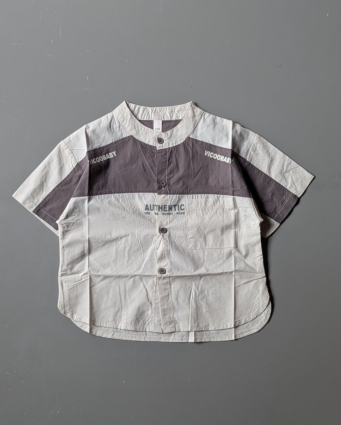 Unisex Half Sleeve Oversized Shirt
