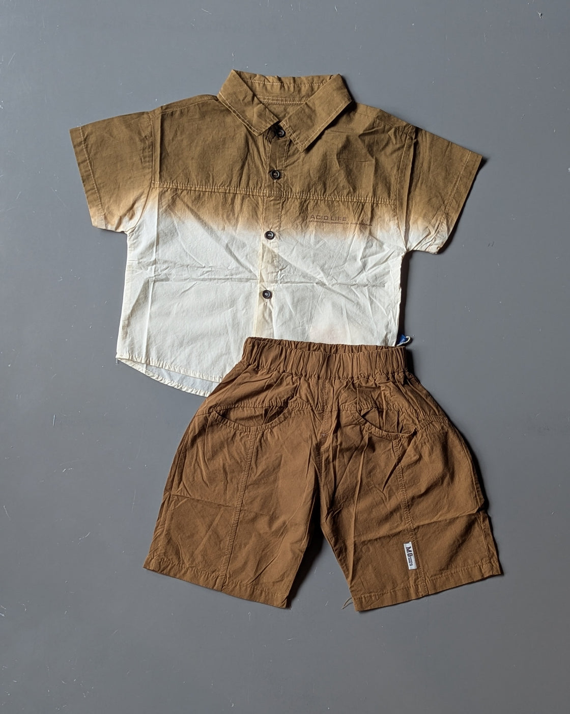 Unisex Half Sleeve Shirt and Shorts Set