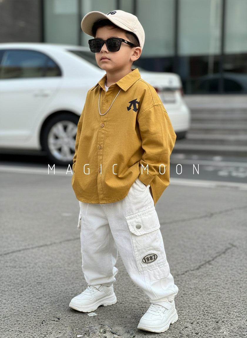 Unisex Full Sleeve Oversized Shirt