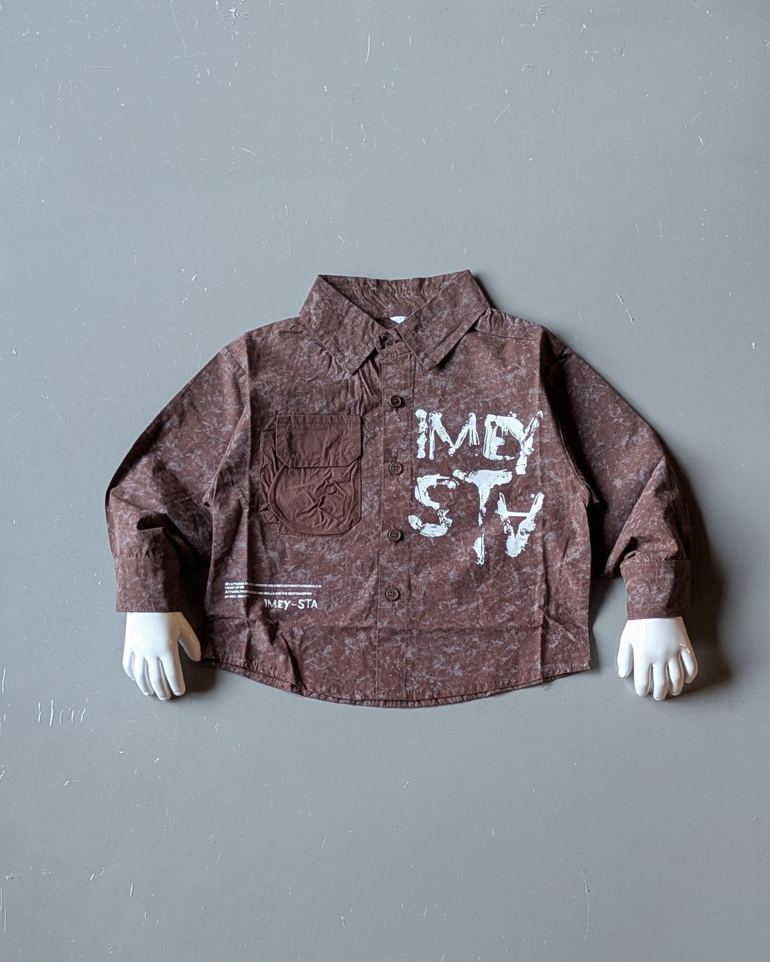Unisex Full Sleeve Oversized Shirt
