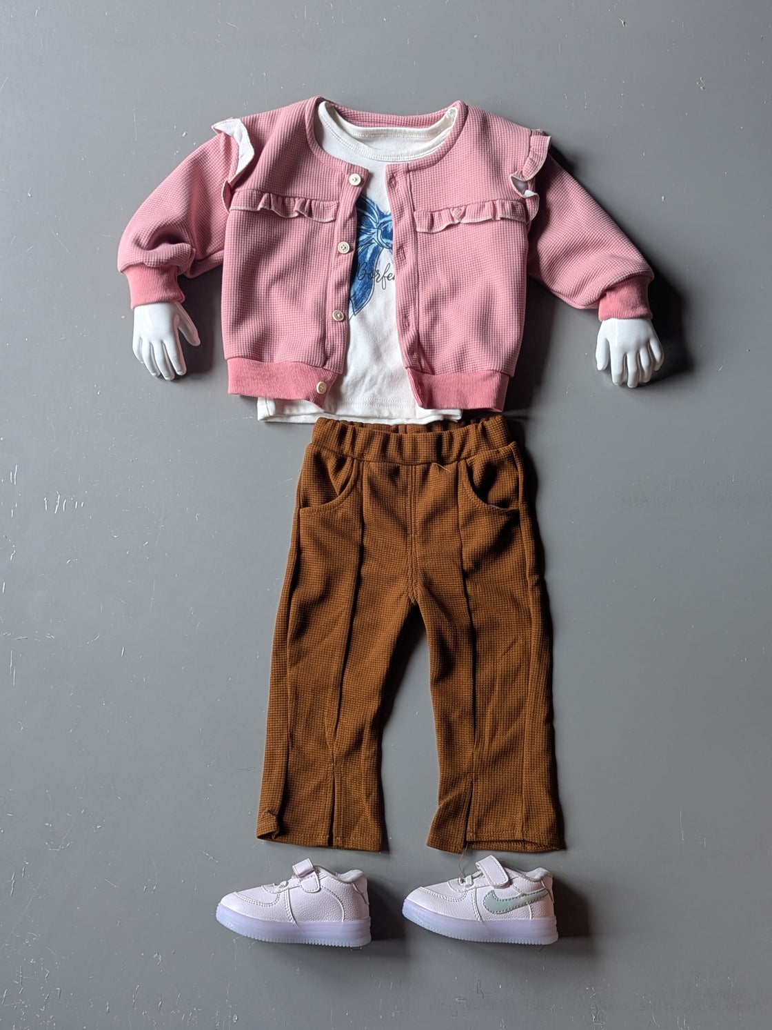 Full Sleeve Jacket, Inner T Shirt and Pant Set