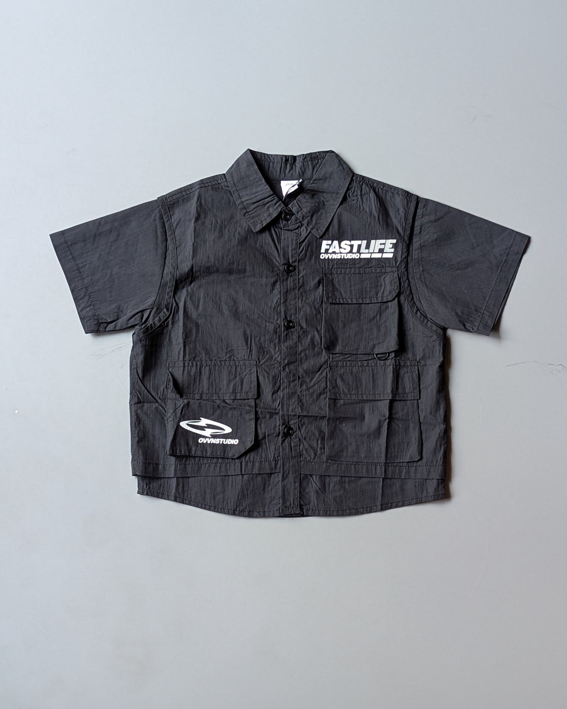 Unisex Half Sleeve Oversized Shirt