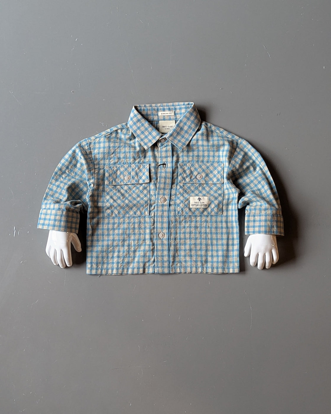 Full Sleeve Small Check Shirt