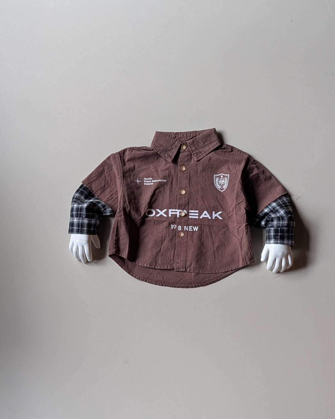 SHFS23 Unisex Full Sleeve Oversized Shirt